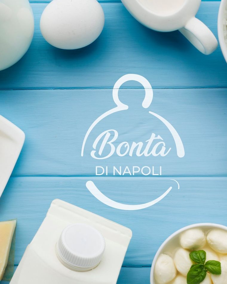 Bontà di Napoli — Gastronomia — identità visiva