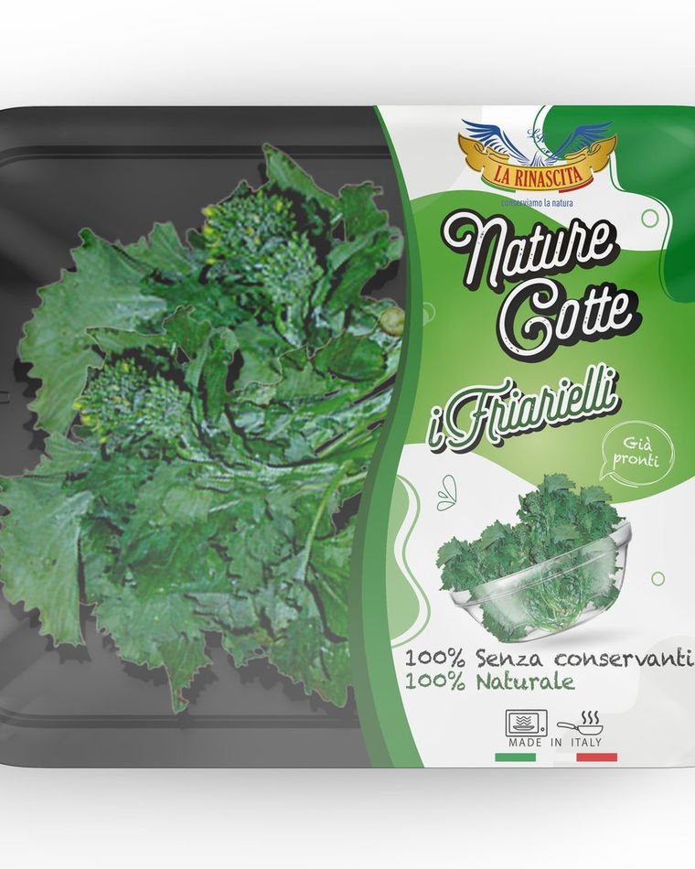 Nature Cotte — Packaging — linea di verdure pronte