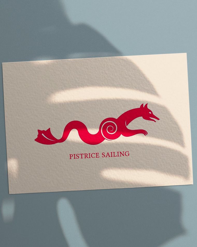 Pistrice Sailing — Nautica — identità visiva